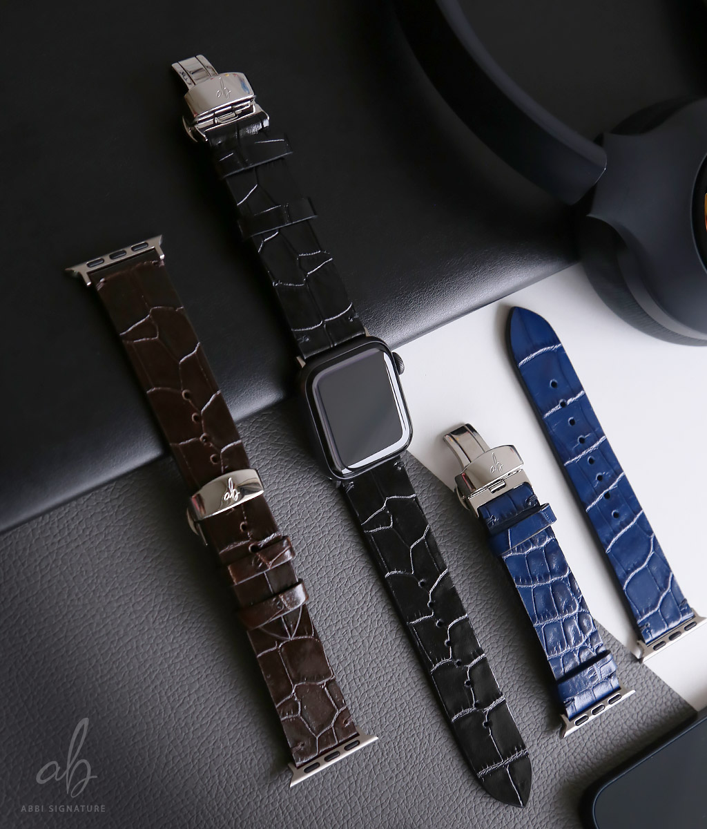 ☆ アビーシグネチャー Apple Watch用レザーバン 6142AW 490 ☆ アビーシグネチャー Apple Watch用レザーバン 6142AW 490の