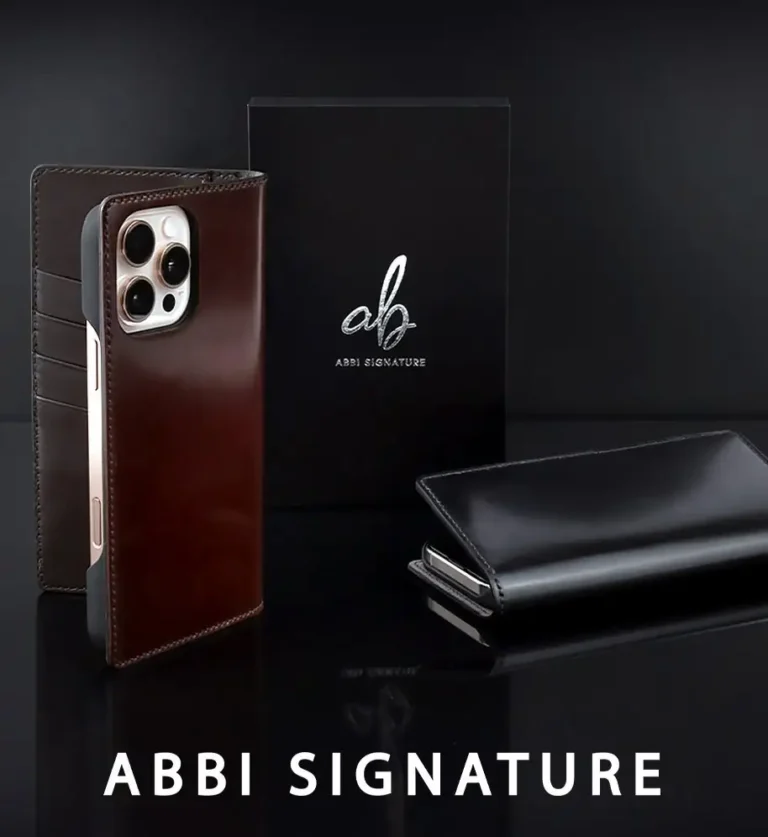 ABBI SIGNATURE、伊・ロカド社製シェルコードバン革 iPhone ケース発売